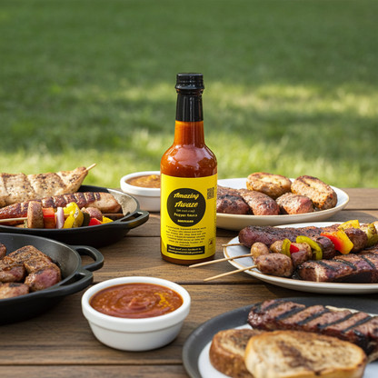 Amazing Awaze Mustard Pepper Sauce (9.0 oz)