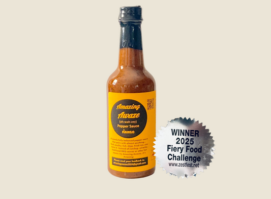 Amazing Awaze Mango Pepper Sauce (9.0 oz)